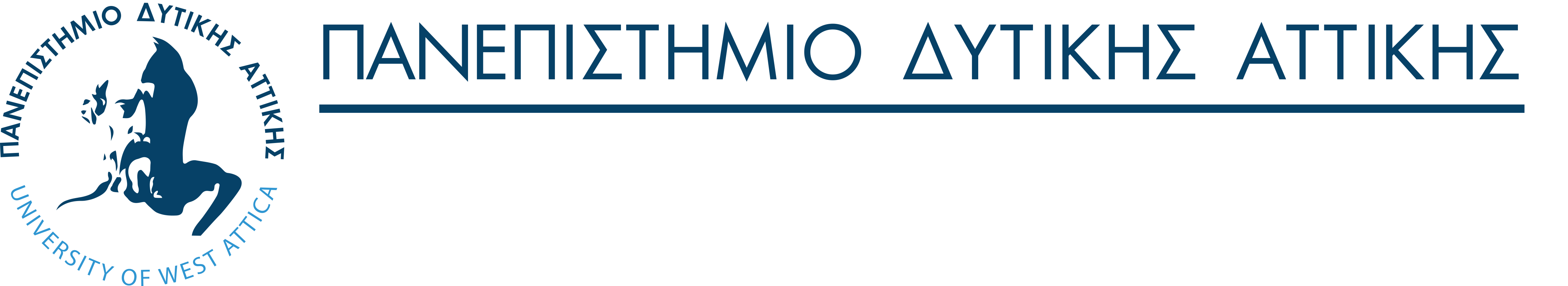 University of West Attica Dark Logo